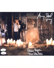 Amy Steel & Connie Hogan signed 8x10 Photo Mrs. Voorhees Ginny Field Friday t...