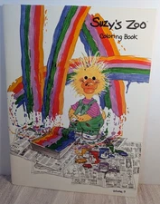Suzy's Zoo - Coloring Book (Volume 9) Vintage 1987