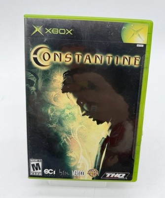 Constantine (Microsoft Xbox OG, 2005) Keanu Reeves Complete CIB
