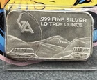1982 Golden Analytical & Refining Co. Golden Colorado 1 Oz .999 Fine Silver Bar
