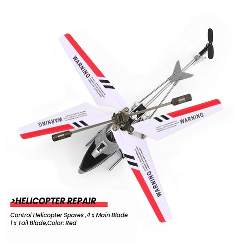 4 x Blades S107 S107G Gyro Remote Control Helicopter Spares9111 - Picture 3 of 7