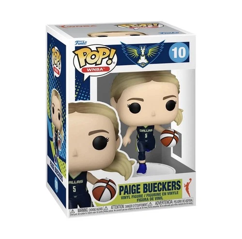 Funko POP!  WNBA - Dallas Wings Paige Bueckers (10) with Protector