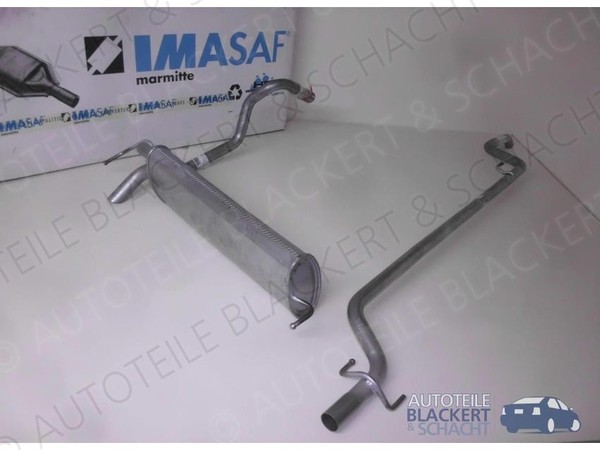Imasaf Auspuff Set FüR Fiat Punto/Grande Punto 1.4 Natural Power 2008-| Rohr+Esd-image