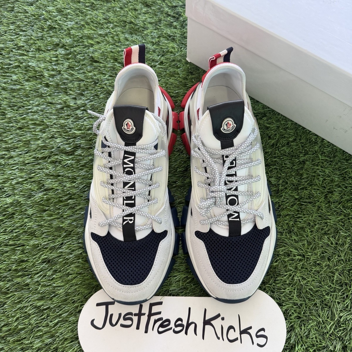 Size 41 (8 US) - Moncler Trevor Scarpa Trainer Mesh Sneaker
