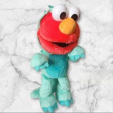 Sesame Street Dino Stomping Elmo-13" Plush Interactive Toy