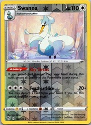 Swanna 149/189 Darkness Ablaze Reverse Holo