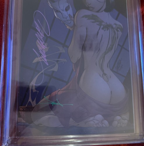 Kabuki Images #1 Variante Rarität 🔥 SS CGC 9.8 ? Schild 2x J Scott Campbell & Jae Lee! - Bild 7 von 12