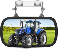 Strong Magnetic Tractor Side Mirror Compatible with Kubota Mahindra John Deere T