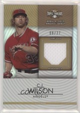 2012 Topps Triple Threads Unity Relics Sepia 8/27 CJ Wilson #TTUR-284 0gr