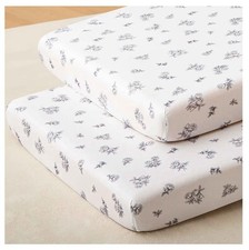 Crib Sheets Set 2 Pack - Baby Crib Sheets with 100 Jersey Cotton - Crib Shee...