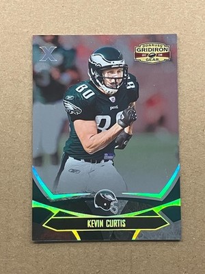 Kevin Curtis 2008 Donruss Gridiron Gear X's Silver #75 /250 Philadelphia Eagles