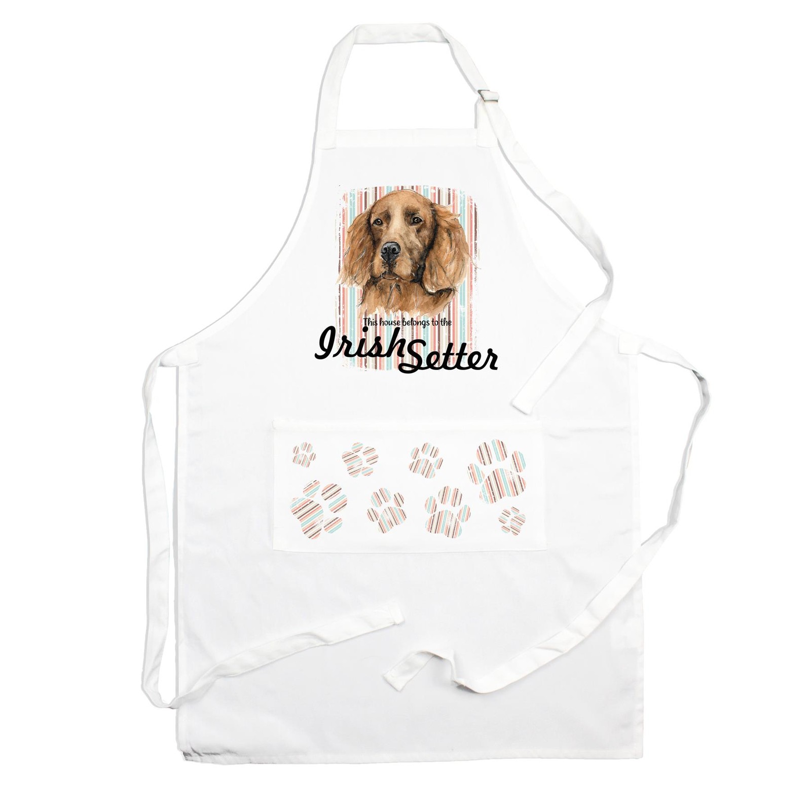 Irish Setter Apron - Novelty Kitchen Gift for Dog Lovers