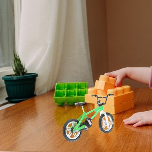 Simulationsrad Mini-Fahrradspielzeug Miniaturfahrrad Miniatur-Fahrradmodell - Bild 9 von 12