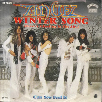 Angel Winter Song (Theres A Feeling In The Air...) Vinyl Single 7inch