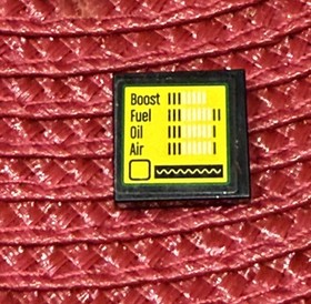 LEGO 3068pb1072 Black Tile 2x2 Boost Fuel  75913 F 14 T & Scuderia Ferrari Truck