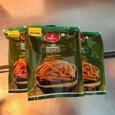 3 torebki Haldiram Murukku 200g; data ważności 21.04.2026