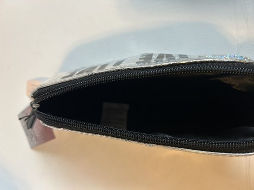 2 Stück Victoria's Secret Schmink Zug Etui & Federmäppchen Pailletten kleiner Fleck Neu - Bild 9 von 9
