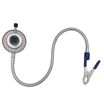 Torque Angle Meter, 1/2'' Drive Wrench Angle Gauge, 14'' Flexible Clip Arm, CR-...