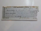Civil War Document 1864 1st Maryland Cavalry Cash Bounty Signature Money VTG