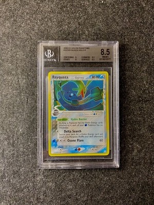 Rayquaza Holo 16/110 EX  Holon Phantoms ENG  BGS 8.5 (NM-MT+) Pokémon Karte 