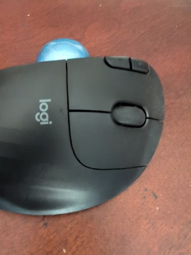 ORYGINALNA bezprzewodowa mysz trackballowa Logitech Ergo M575 - *bez klucza sprzętowego USB* - czarna - Zdjęcie 4 z 5