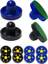Air Hockey Pushers and Air Hockey Pucks, Non-Slip Strikers and Dynamic Pucks for