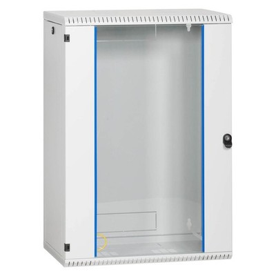 19'' Wandgehäuse Netzwerkschrank Serverschrank 18HE Tiefe 600mm grau ProfiPatch