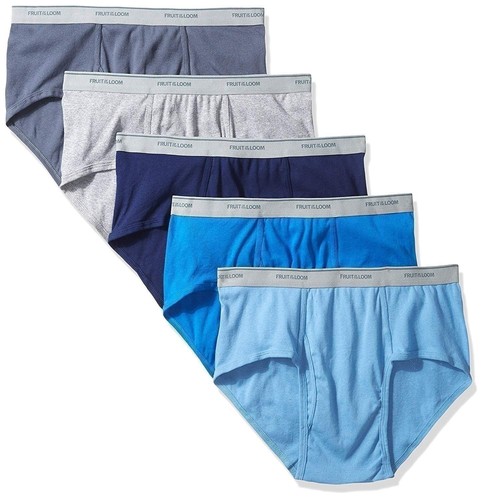 Fruit of the Loom Men's Fashion Briefs (Pack of 5) - Picture 3 of 15