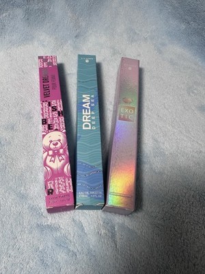 Lot Of 3 V.V. LOVE Perfumes Exotic, Dream Deep Sea, Velvet Dreams New