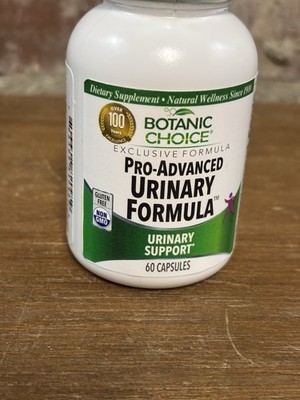 Botanic Choice Pro-advanced Urinary Formula Support 60 Capsules