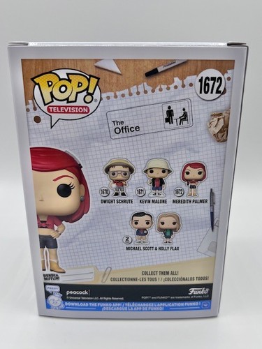 Funko Pop: The Office - Meredith Palmer con bebida #1672 - Nuevo en caja - Imagen 2 de 6
