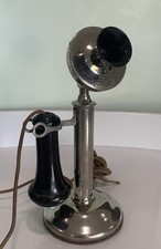Antique Western Electric Candlestick Telephone #20-B with Kellogg Receiver