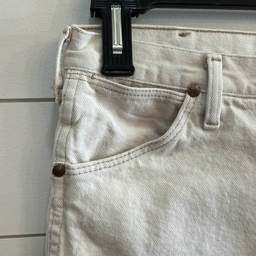 Vintage Wrangler Jeans Mens 31x32 936TAN Cowboy Cut Western Khaki Fits 30X30 - Picture 2 of 17