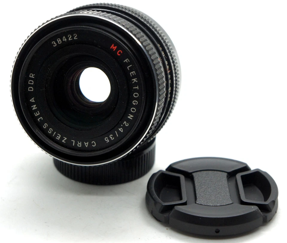 MC Carl Zeiss Jena Flektogon 镜头 2.4/35 毫米 M42 佳能 适应性 — 第 2/4 张图片