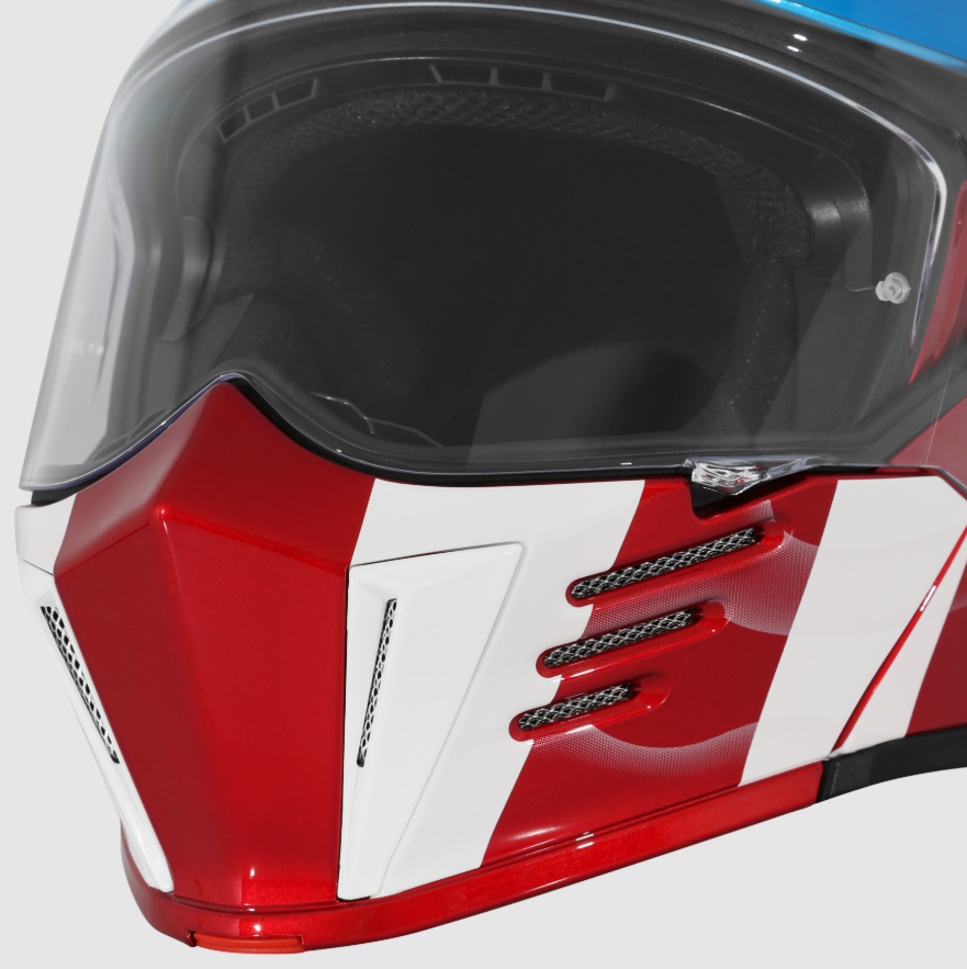 Simpson Motorcycle Mod Bandit Helmet - Future Glory | eBay