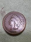 Pristine Fine+/Very Fine 1880 Indian cent 1C penny