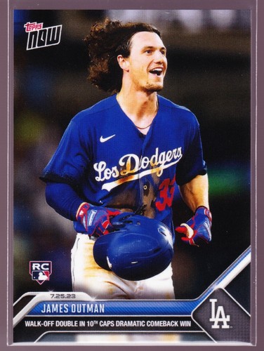 2023 Topps Now 617 James Outman