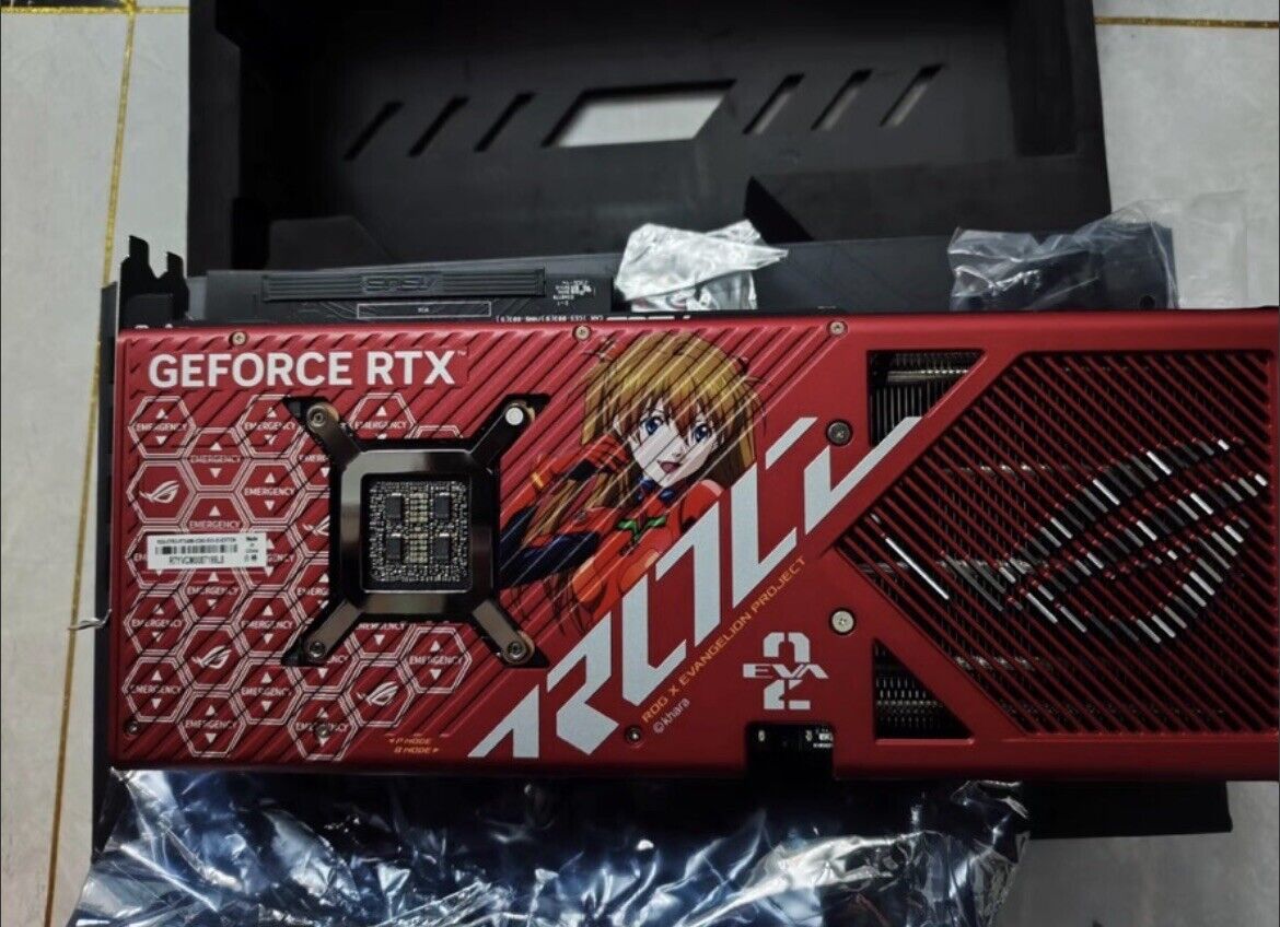 ASUS ROG STRIX NVIDIA GeForce Asuka RTX 4090 24GB OC EVA-02 ASUS ROG STRIX NVIDIA GeForce Asuka RTX 4090 24GB OC EVA-02