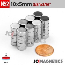 N52 Rare Earth Round Neodymium Magnet Disc Variety