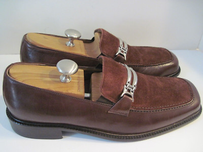 STACY ADAMS MENS PASQUAL BIT LOAFERS IN MAROON SUEDE FTL-02-192 Amazon.com | Stacy Adams Men main image 2