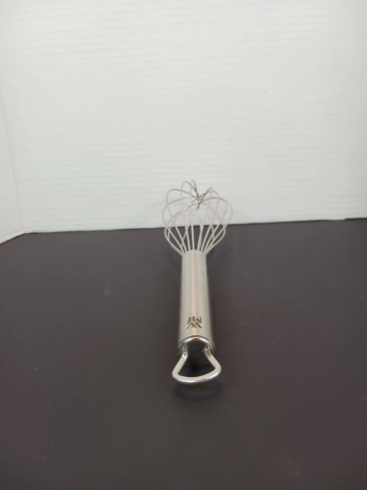 Batidor WMF 30 cm Plus Cromargan Acero Inoxidable Esmerilado con Batidor Globo Metal  Foto 3 de 4
