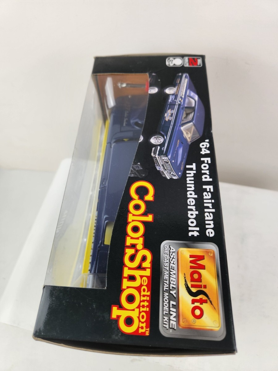 ミニカー Maisto 1964 FORD FAIRLANE THUNDERBOLT Maisto Custom Shop - Ford Fairlane Thunderbolt Hard Top