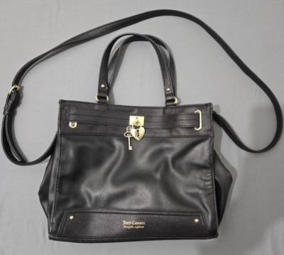 #ad Juicy Couture Purse Black Has wear see pictures $16.19