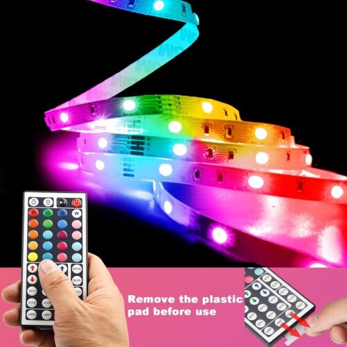 15M LED Strip Lights 5050 RGB Colour Changing Tape Cabinet Kitchen Tv Lighting - Picture 10 of 14