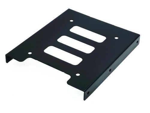 1x PC Metal 2.5" to 3.5" SSD to HDD Mounting Adapter Bracket Hard Drive Holder - Picture 3 of 4