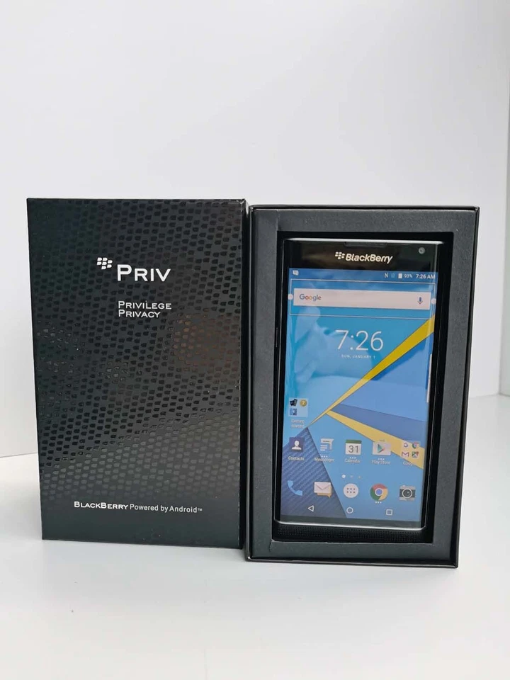 New BlackBerry Priv Unlocked 32GB 4G LTE Slider Good Android Smartphone - Black - Image 2 of 4