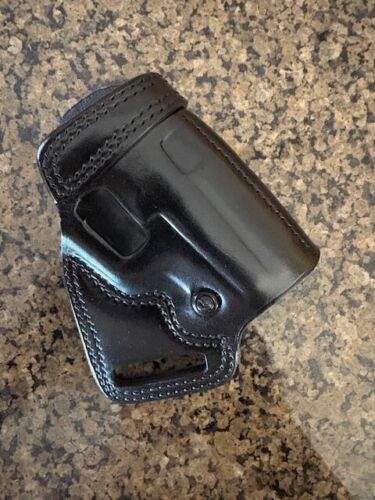 GALCO SOB400B Leather Black Small of Back Belt Holster for H&K Compacts / NEW - Picture 5 of 7