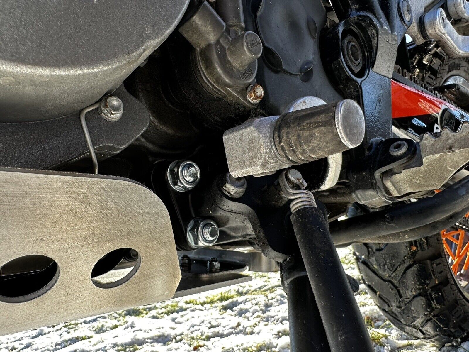 Axion Side Stand Relocation Kit for KTM 990 eBay