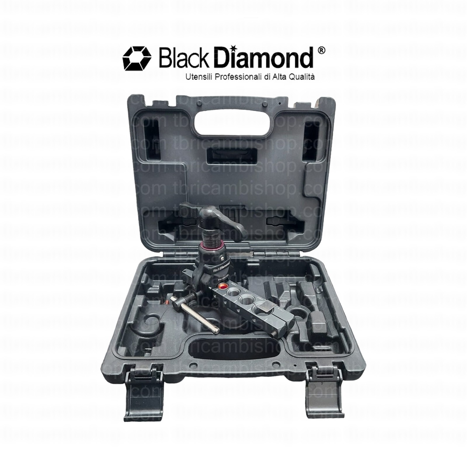 CARTELLATRICE BLACKDIAMOND CON ECCENTRICO E FRIZIONE DI ALTA QUALITA' DA 1/4-3/4