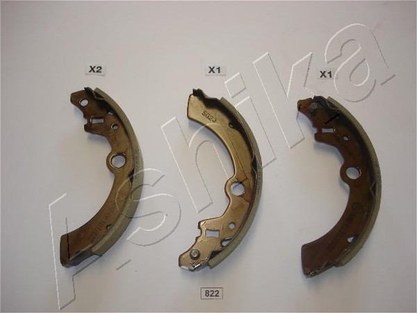 Ashika Bremsbackensatz Bremsbacken Hinten FüR Suzuki Wagon R+ MM Alto HA24-image